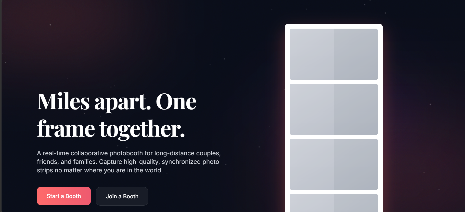DuoBooth - Real-time video streaming photo booth
